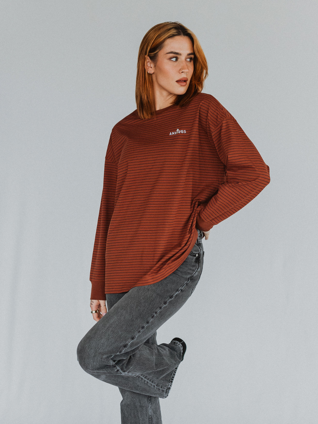 Anxious Striped Long Sleeve