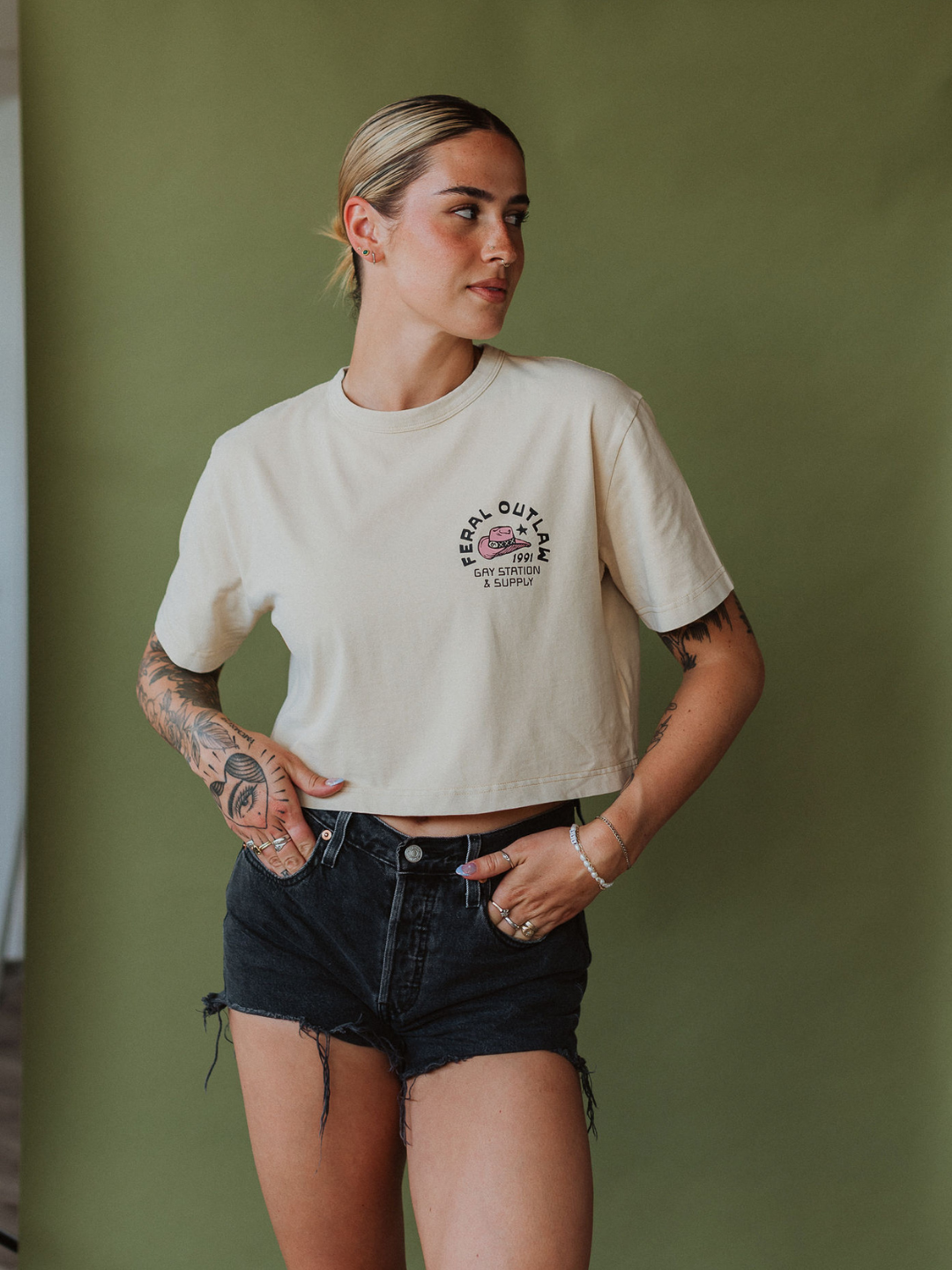 Gay Station T-Shirt (UFO) - Octopied Mind