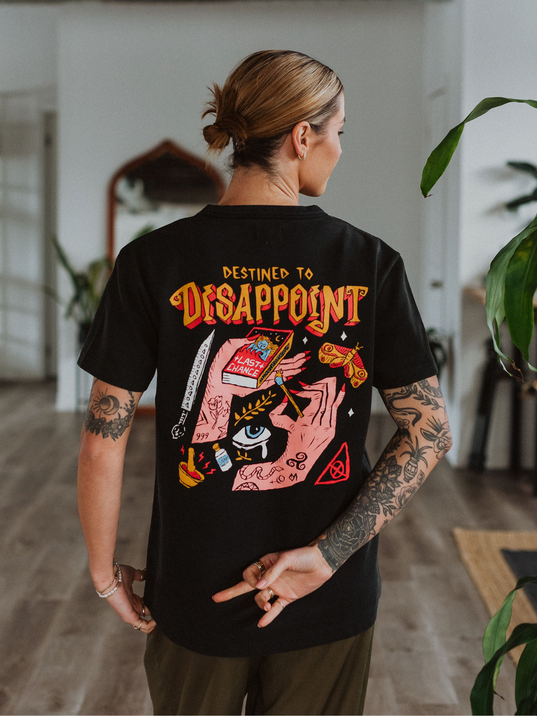 Destined to Disappoint Heavy Weight Vintage T-Shirt - Octopied Mind