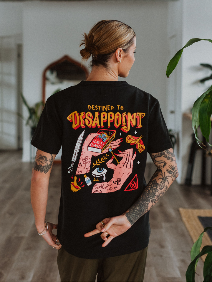 Destined to Disappoint Heavy Weight Vintage T-Shirt - Octopied Mind
