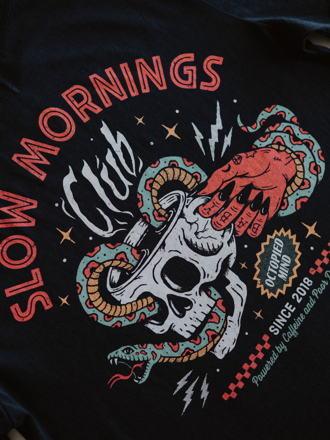 T-shirt "Club des matins calmes"