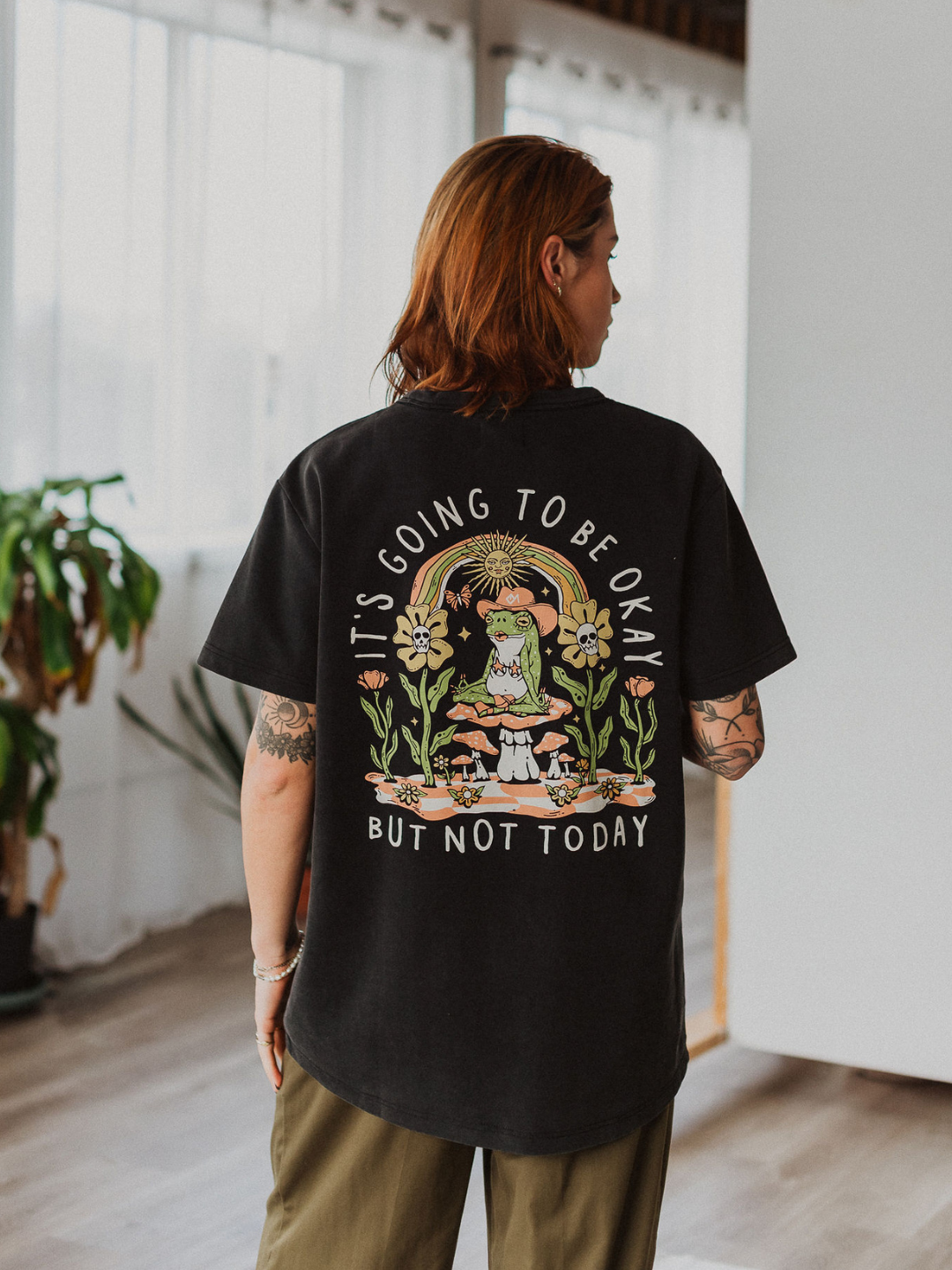 Not Today Heavy Weight Vintage T-Shirt