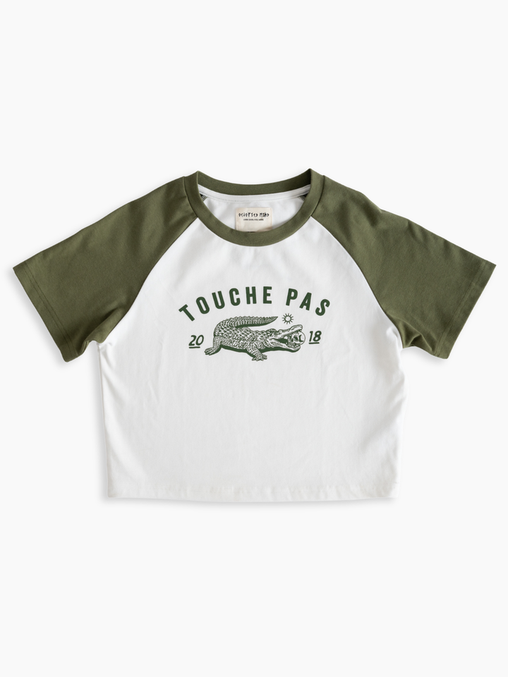 T-shirt de baseball Touche Pas