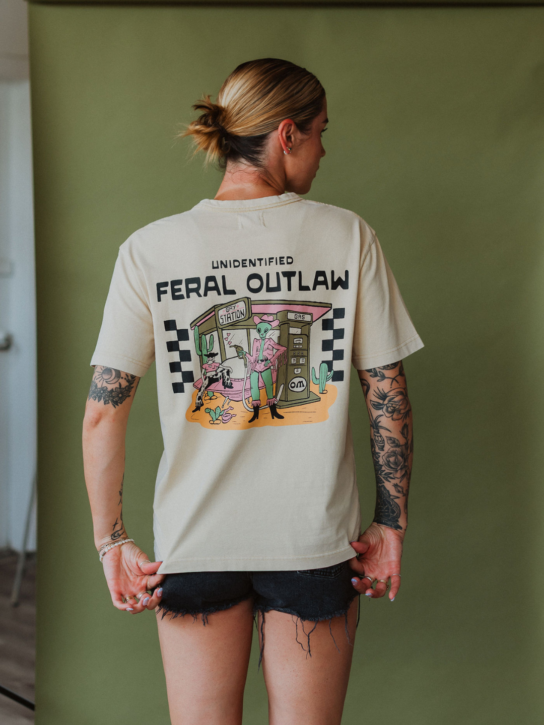 Gay Station T-Shirt (UFO) - Octopied Mind