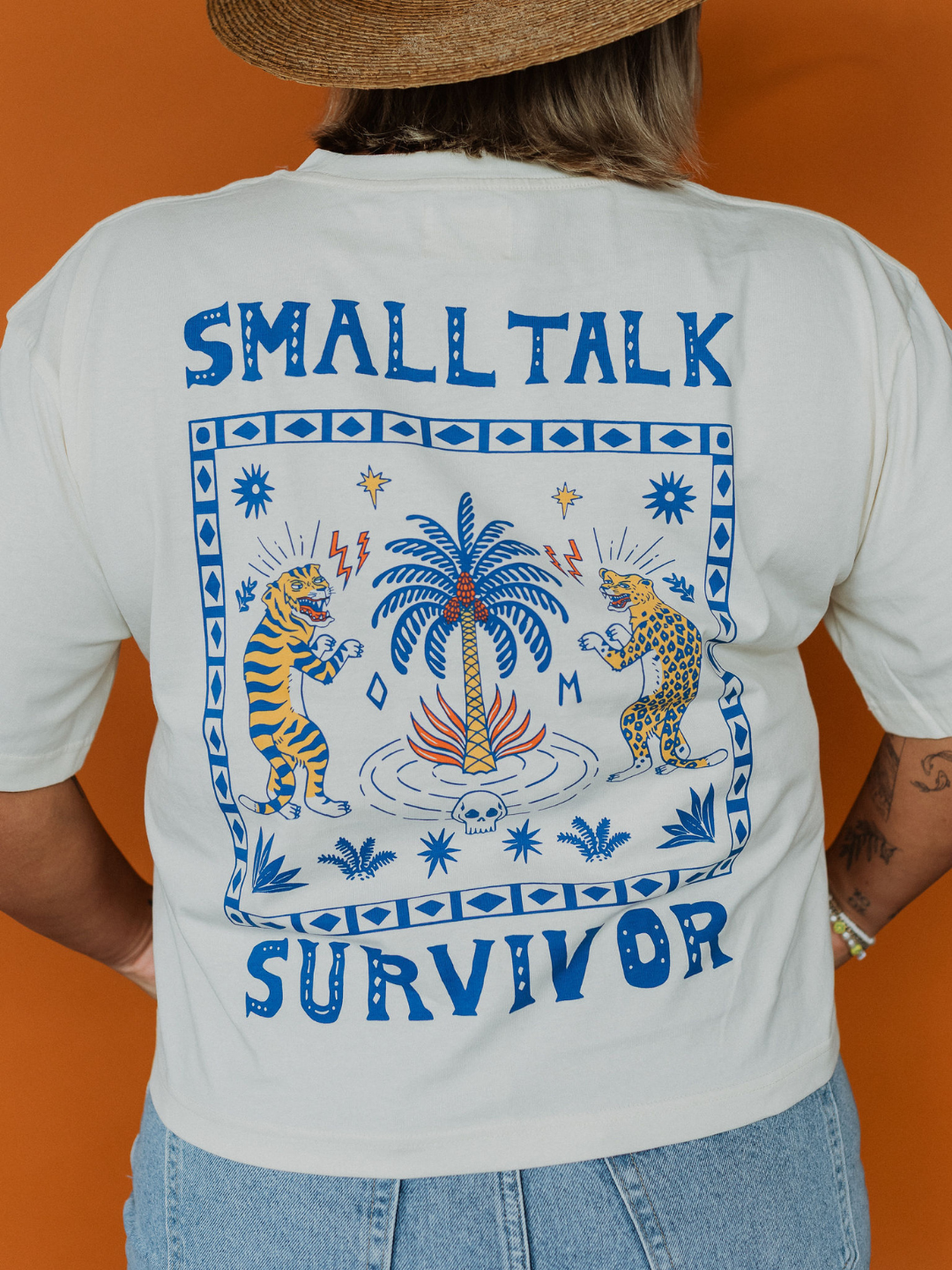 Small Talk Survivor T-Shirt - Octopied Mind