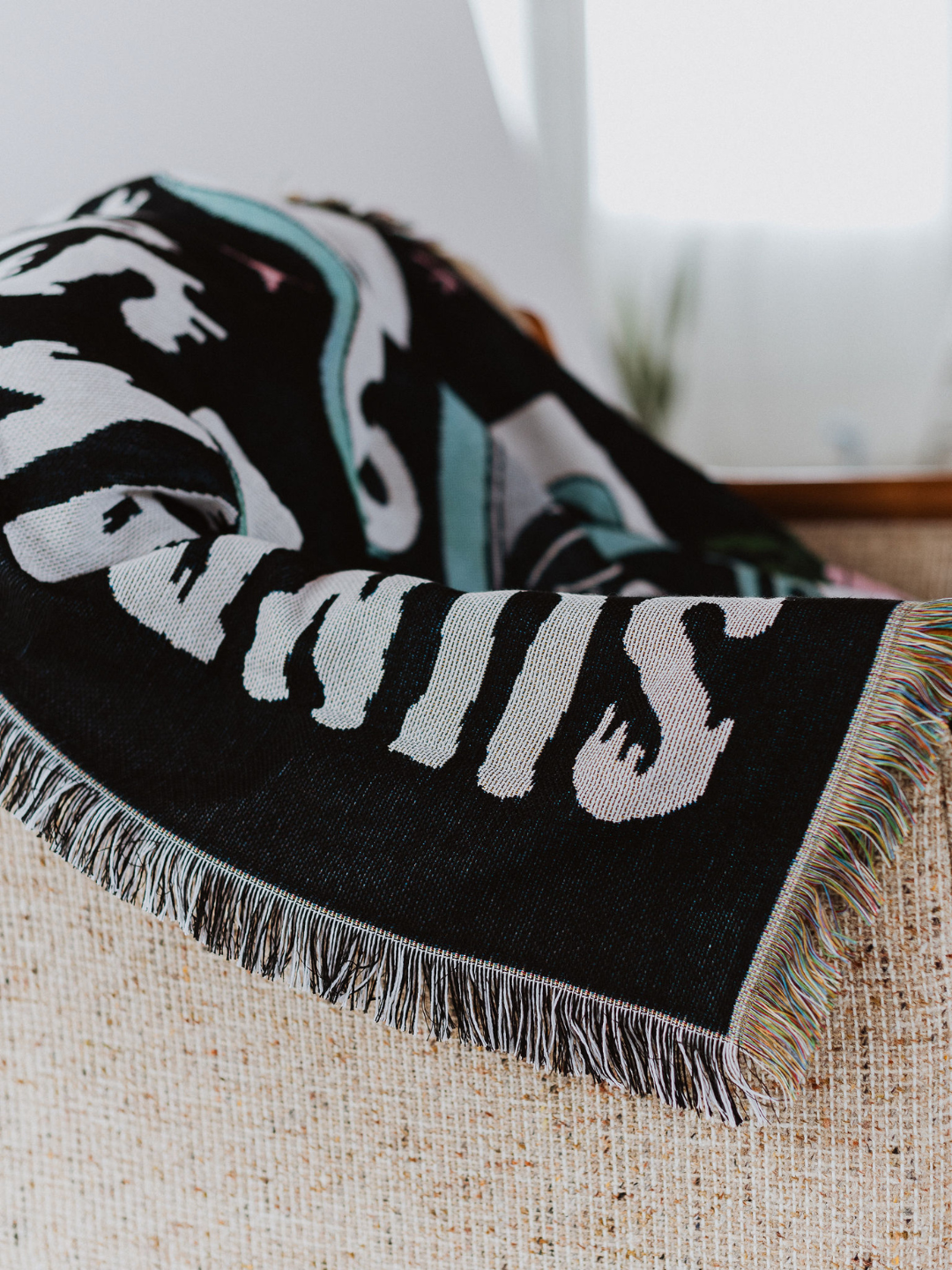 Sunday Scaries Woven Blanket - Octopied Mind