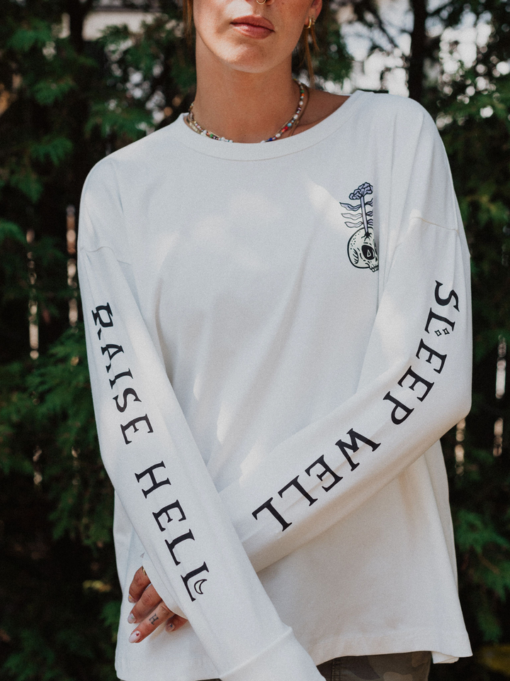 Raise Hell Bamboo Long Sleeve - Octopied Mind