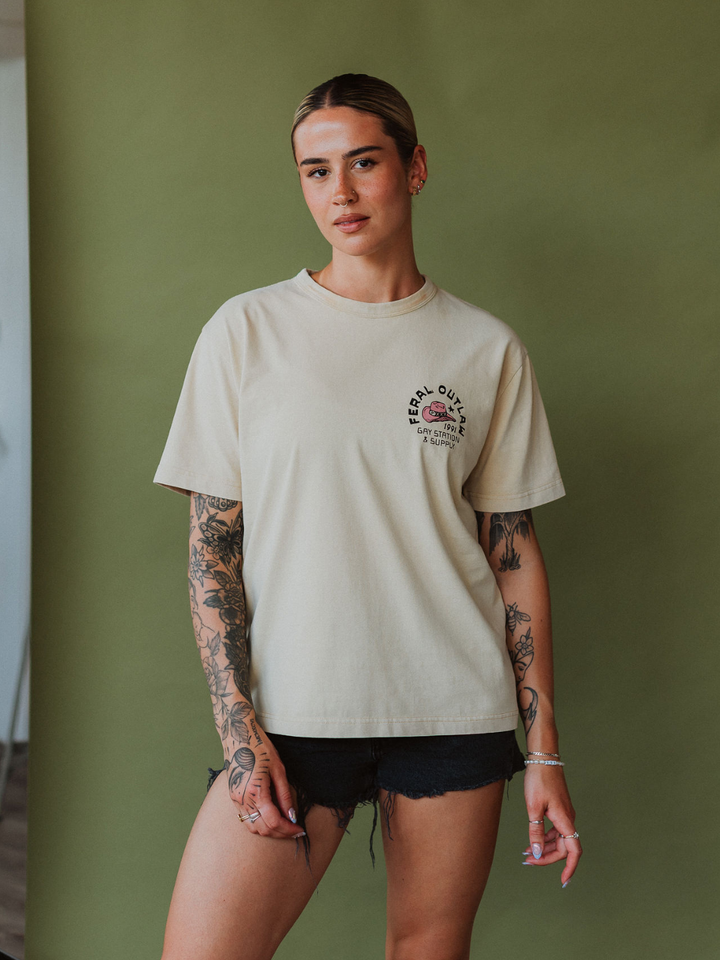 Gay Station T-Shirt (UFO) - Octopied Mind