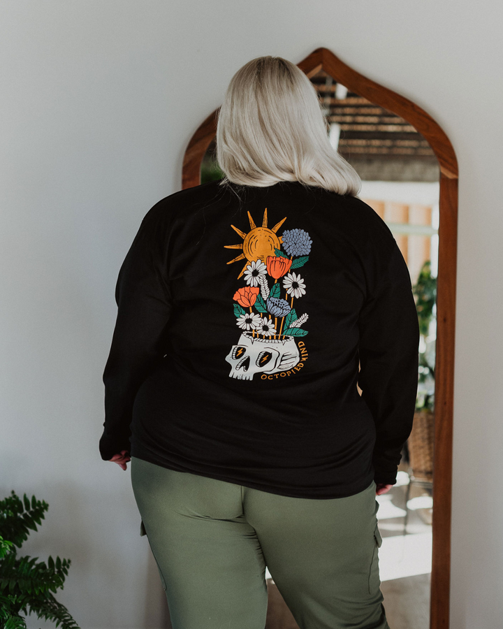 Let Your Mind Grow Long Sleeve - Octopied Mind