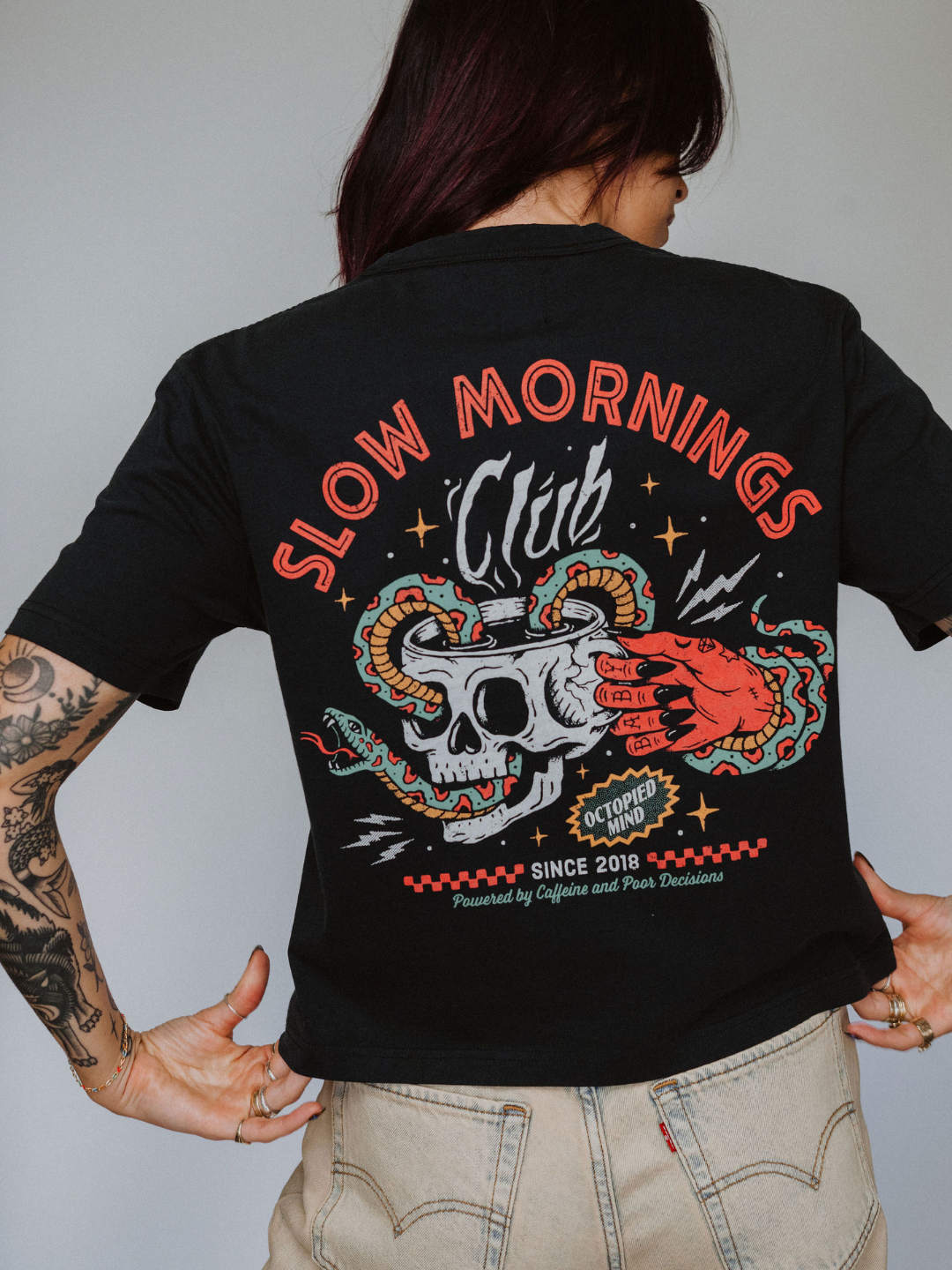 T-shirt "Club des matins calmes"