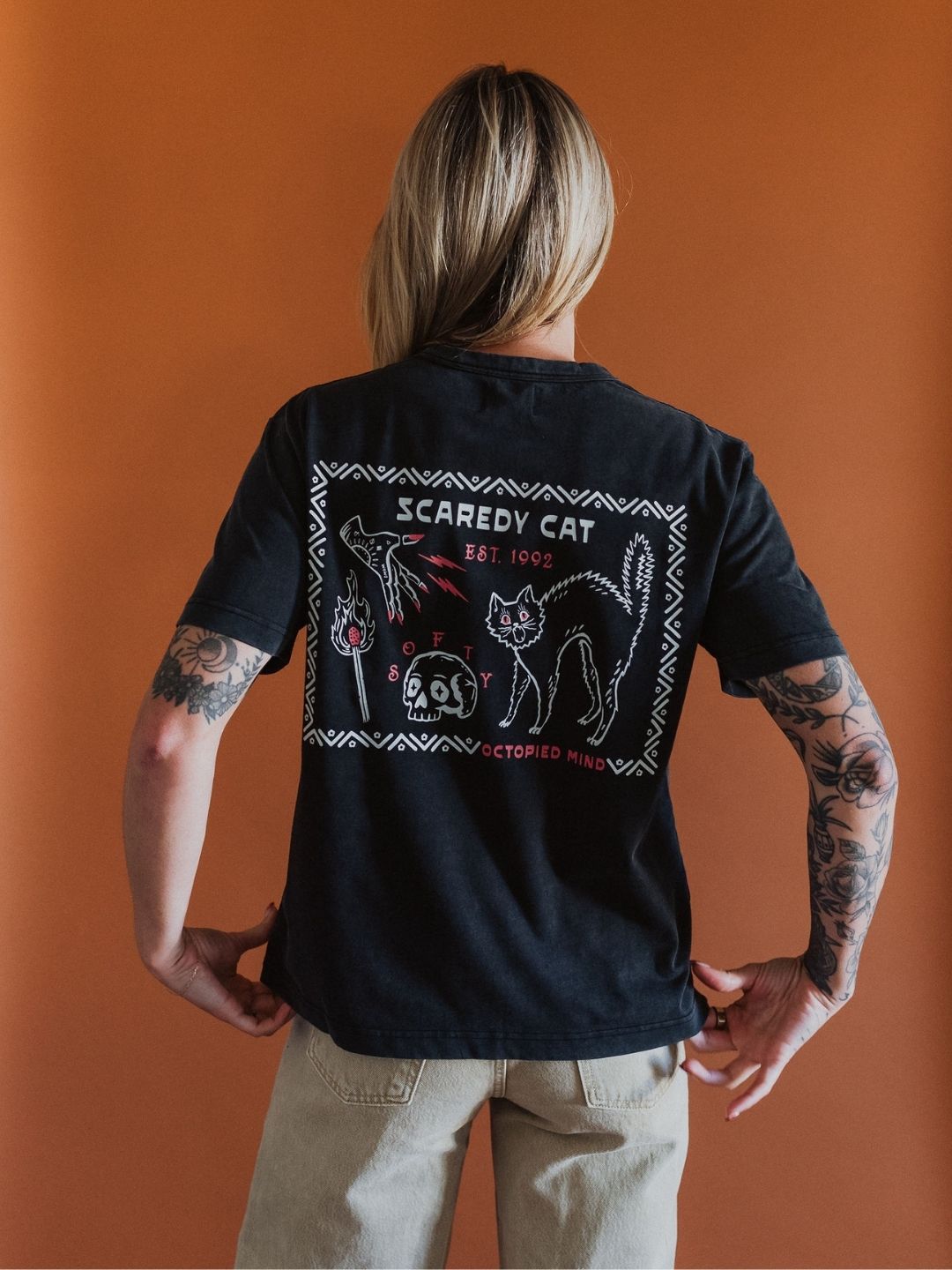 Scaredy Cat Mineral Wash T-Shirt