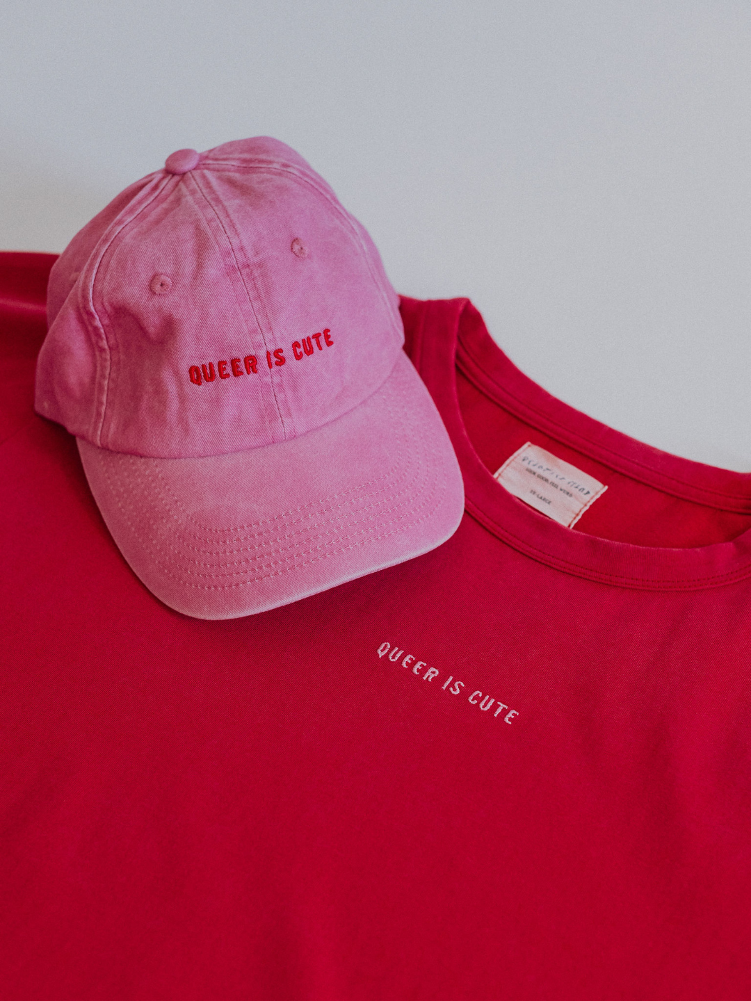 Queer Is Cute Baseball Hat