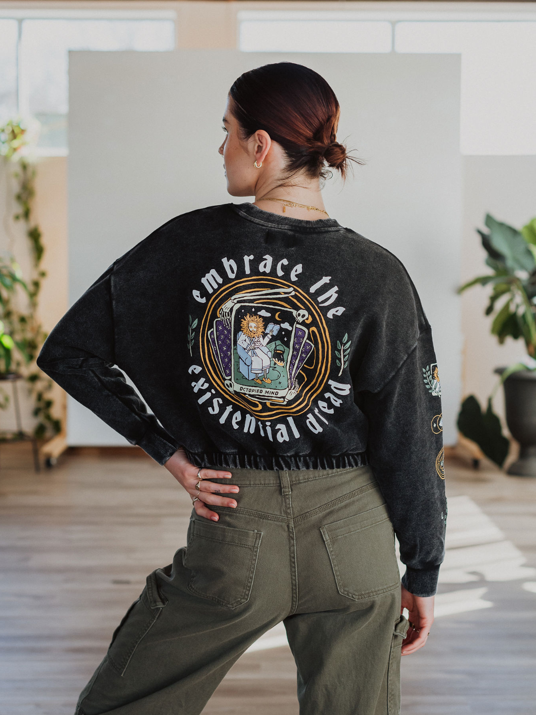 Embrace the Existential Dread Crewneck - Octopied Mind