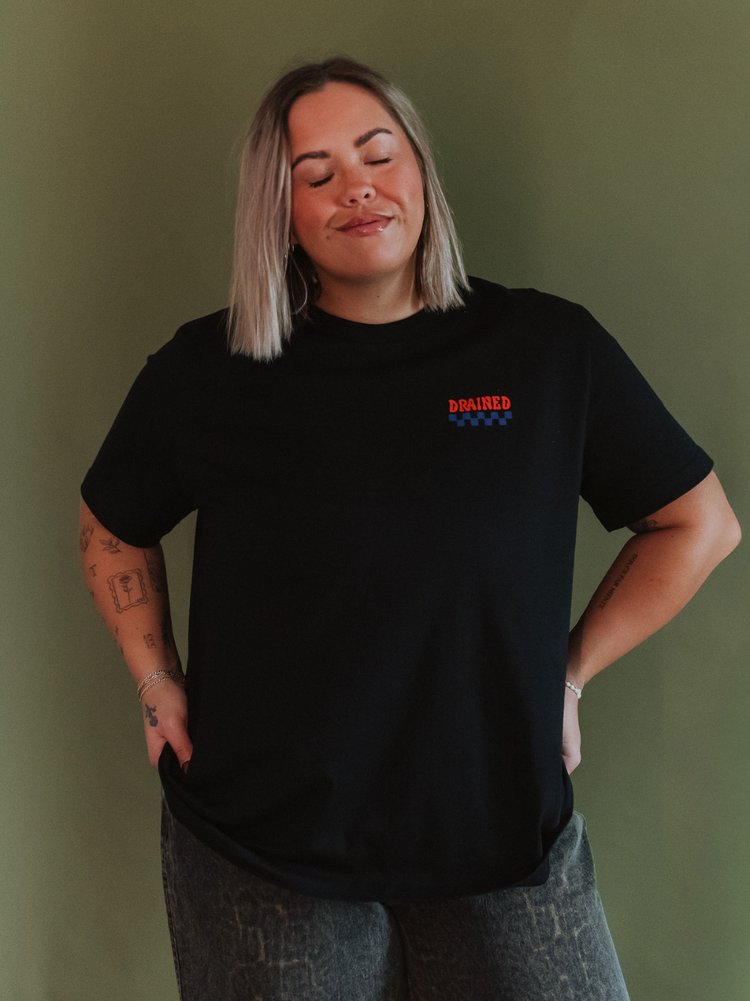 Emotionally Drained Mineral Wash T-Shirt