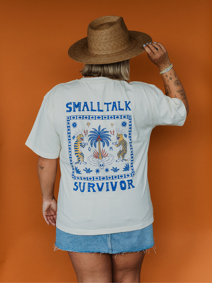 Small Talk Survivor T-Shirt - Octopied Mind