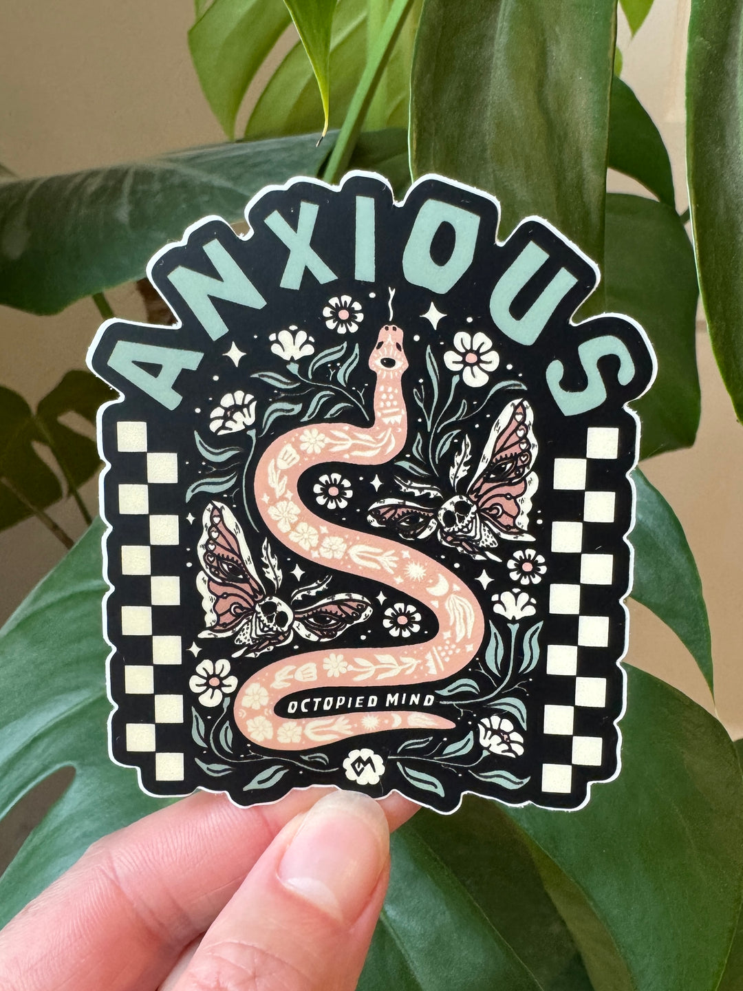 Anxious Sticker - Octopied Mind