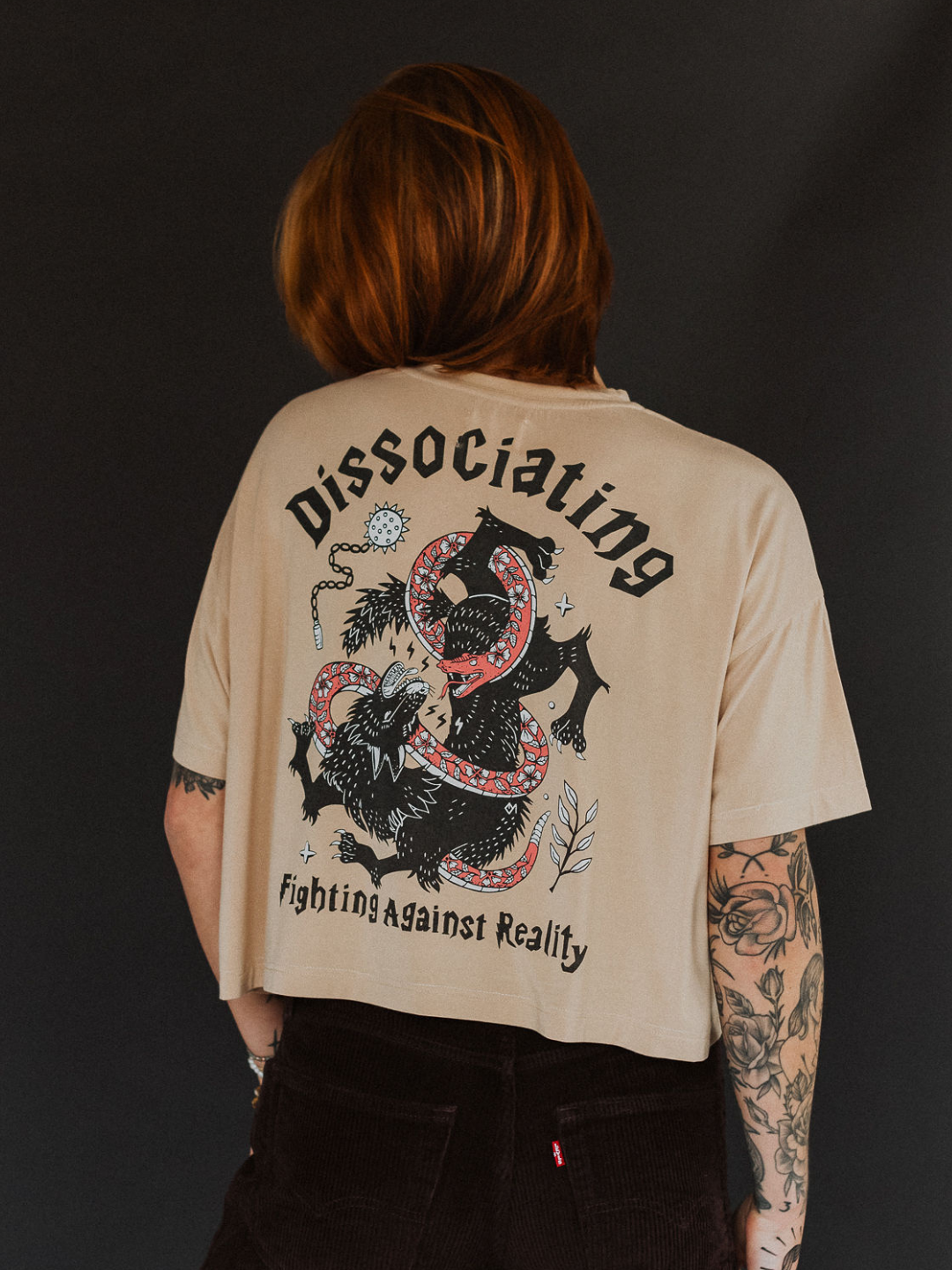 Mentally Checked Out Oversized Tee | Octopied Mind – Octopied Mind Inc.