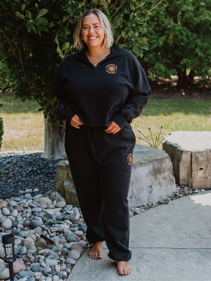 Searching for Serotonin Mineral Wash Sweatpants - Octopied Mind