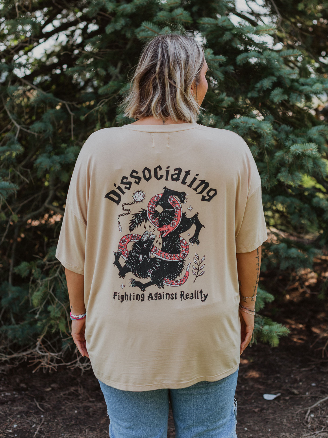 Dissociating Modal Tee - Octopied Mind