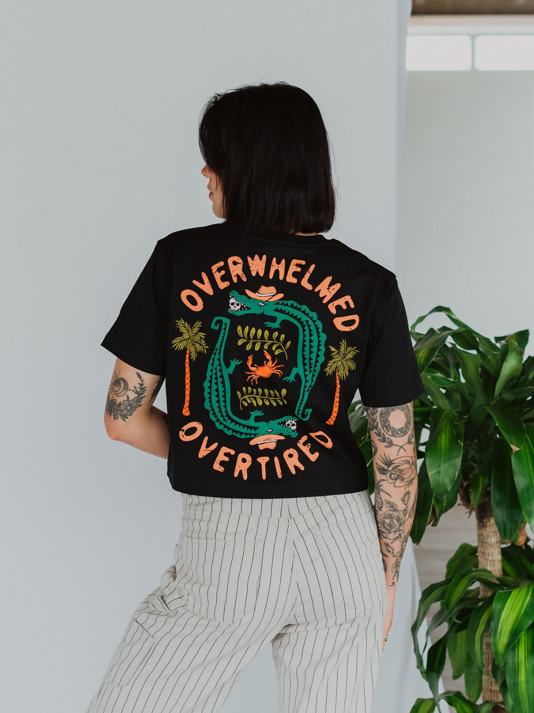 T-shirt « Débordé et épuisé »