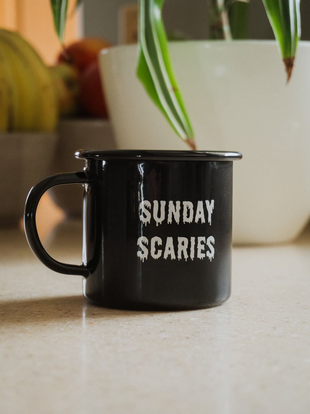 Sunday Scaries Enamel Mug - Octopied Mind