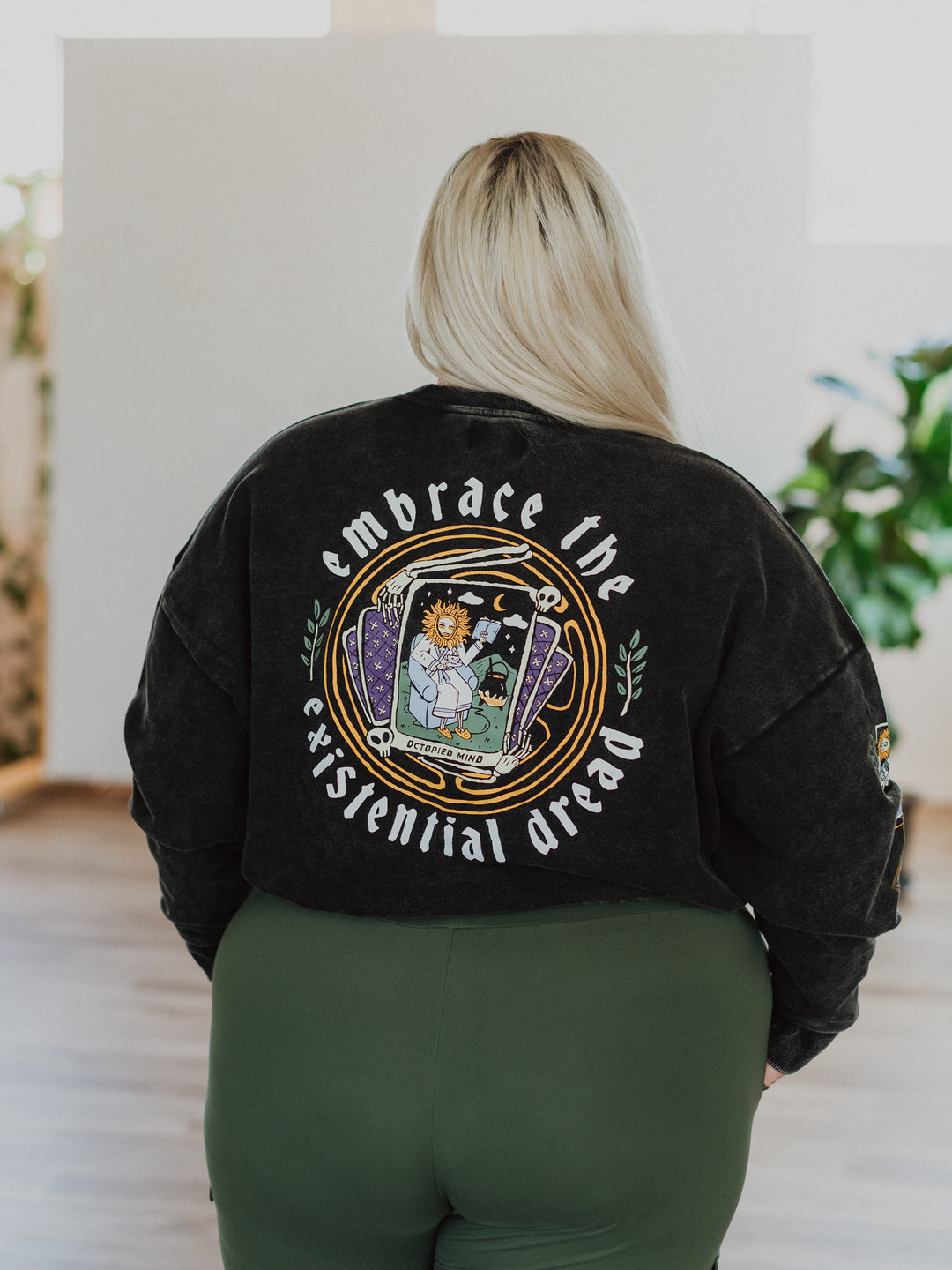 Embrace the Existential Dread Crewneck - Octopied Mind