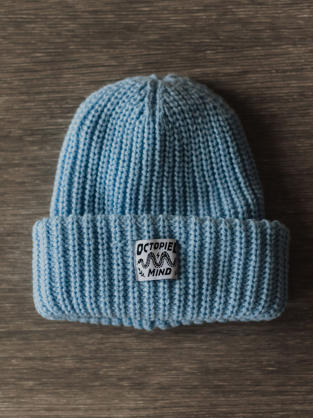 Knit Beanie - Sky