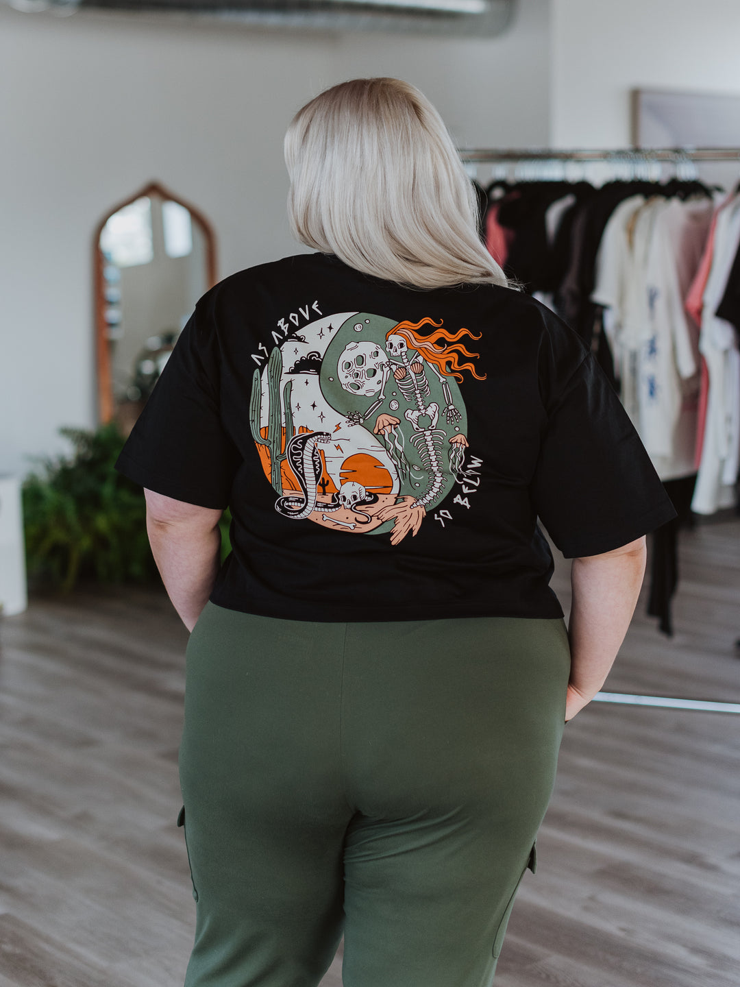 As Above So Below T-Shirt - Octopied Mind