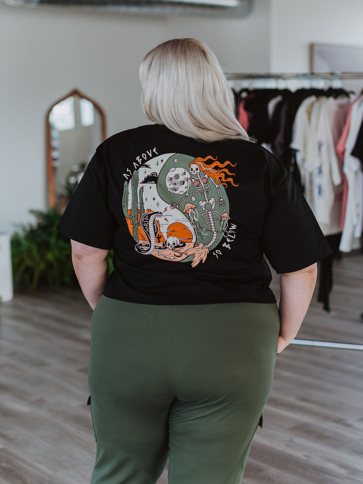 As Above So Below T-Shirt - Octopied Mind