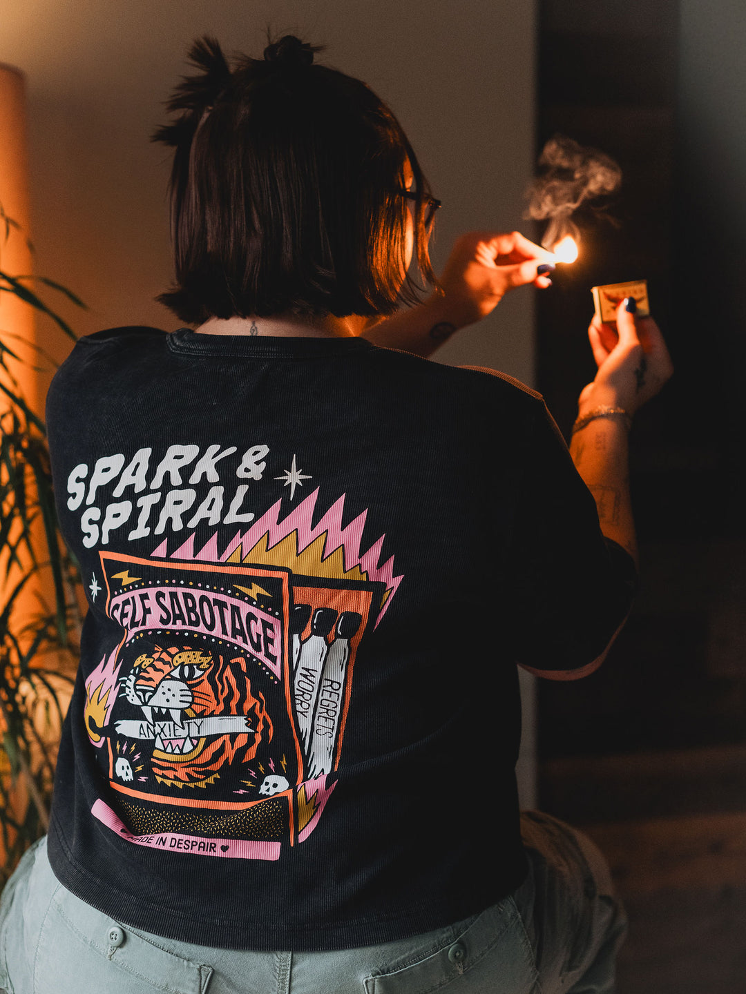 T-shirt Spark and Spiral