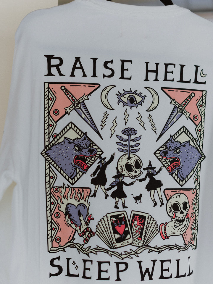 Raise Hell Bamboo Long Sleeve - Octopied Mind