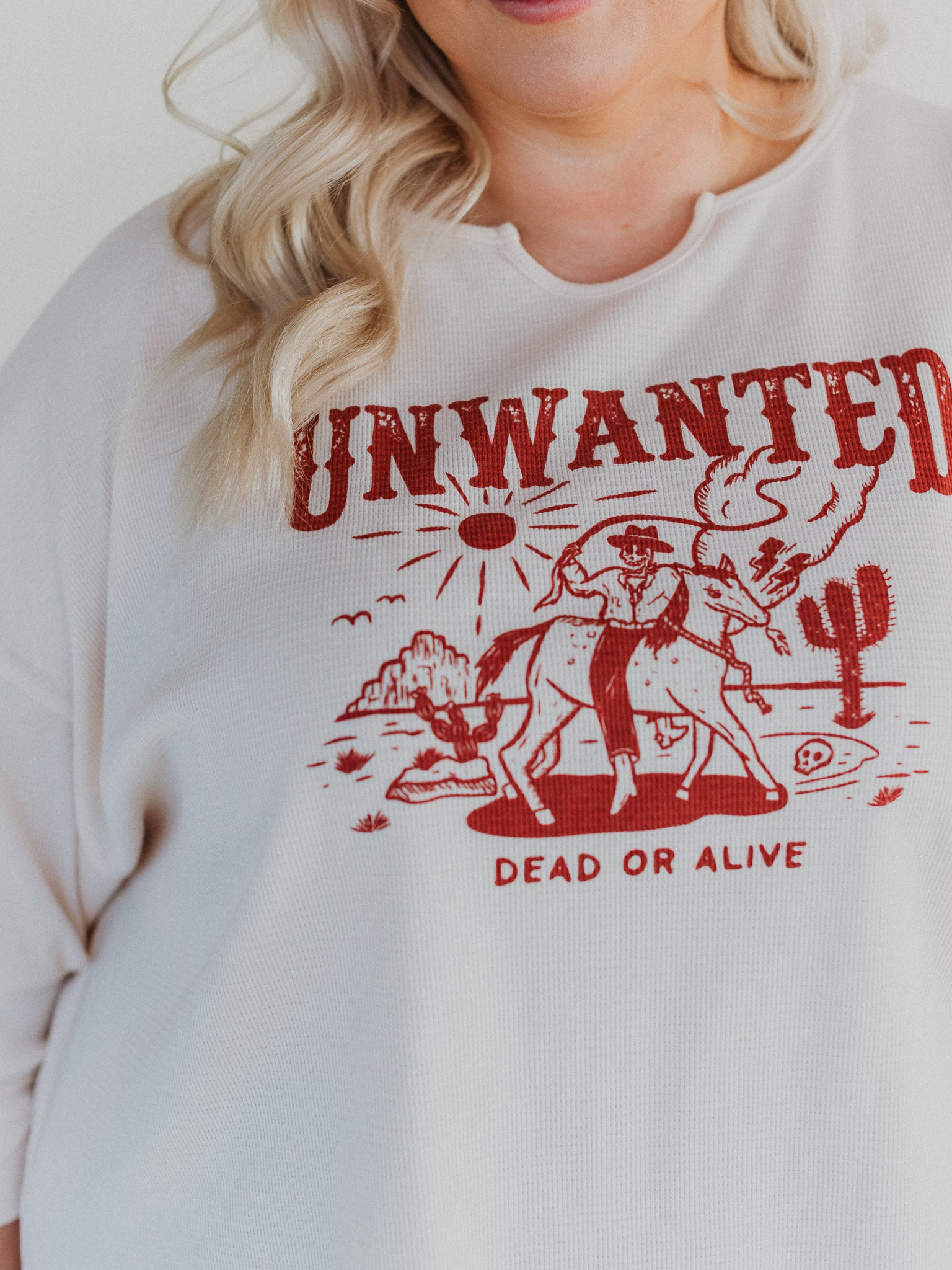 Unwanted Waffle Long Sleeve