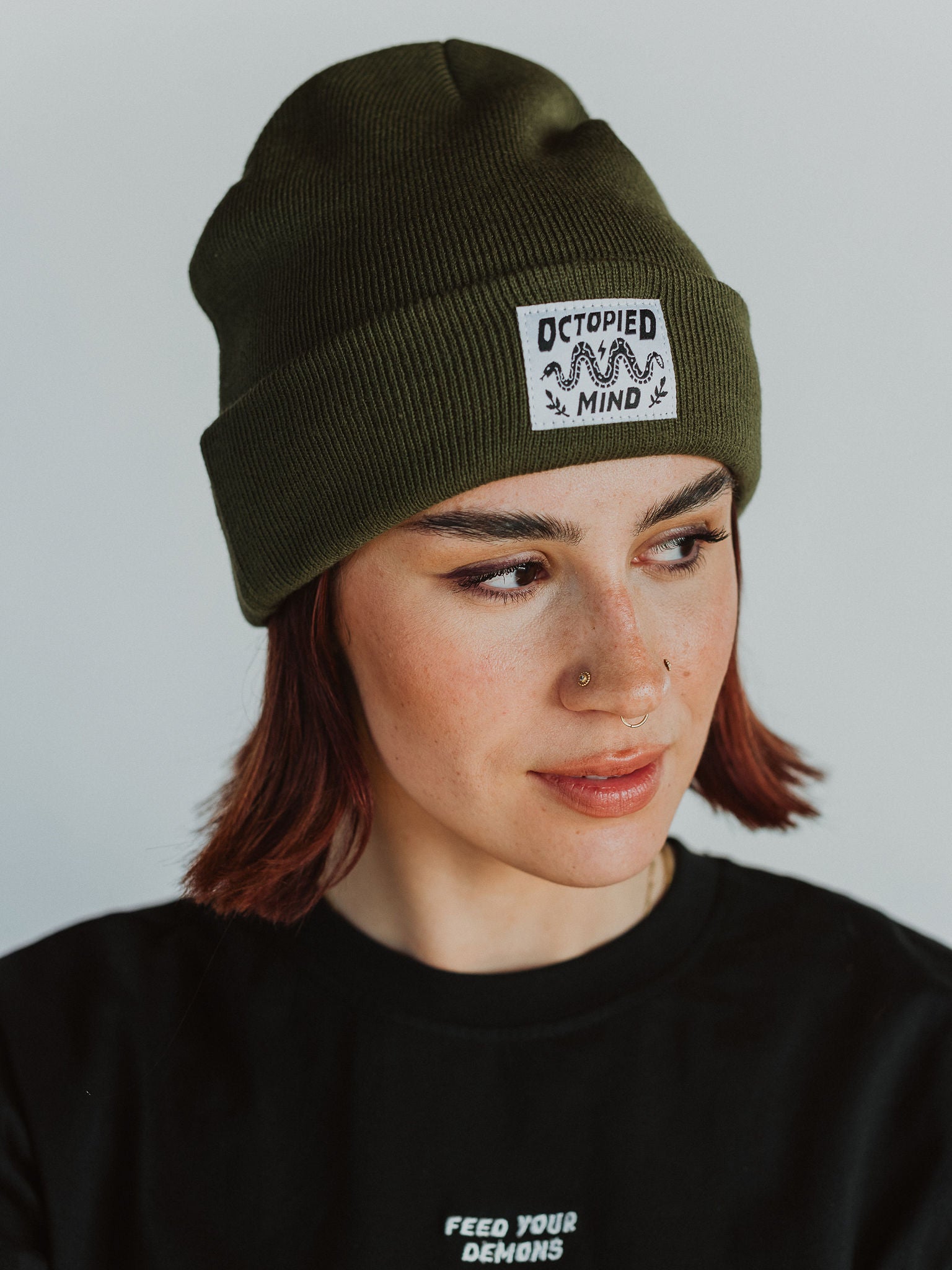 Moss Classic Knit Beanie - Octopied Mind