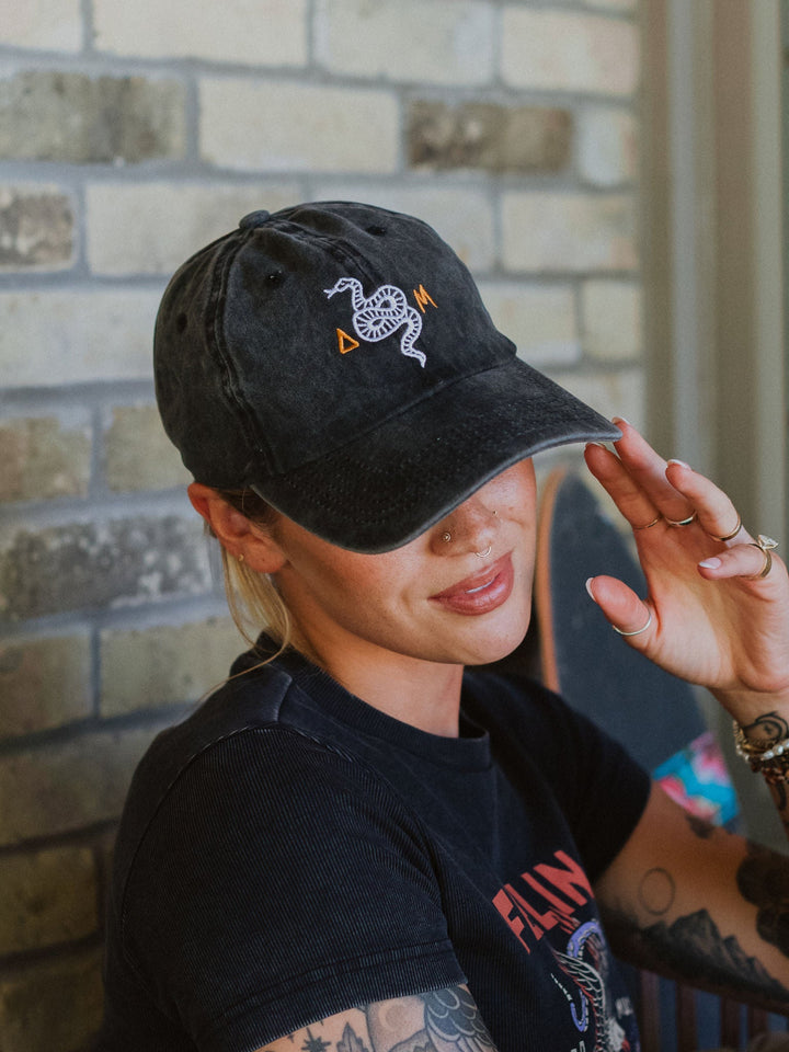 OM Snake Baseball Hat - Octopied Mind