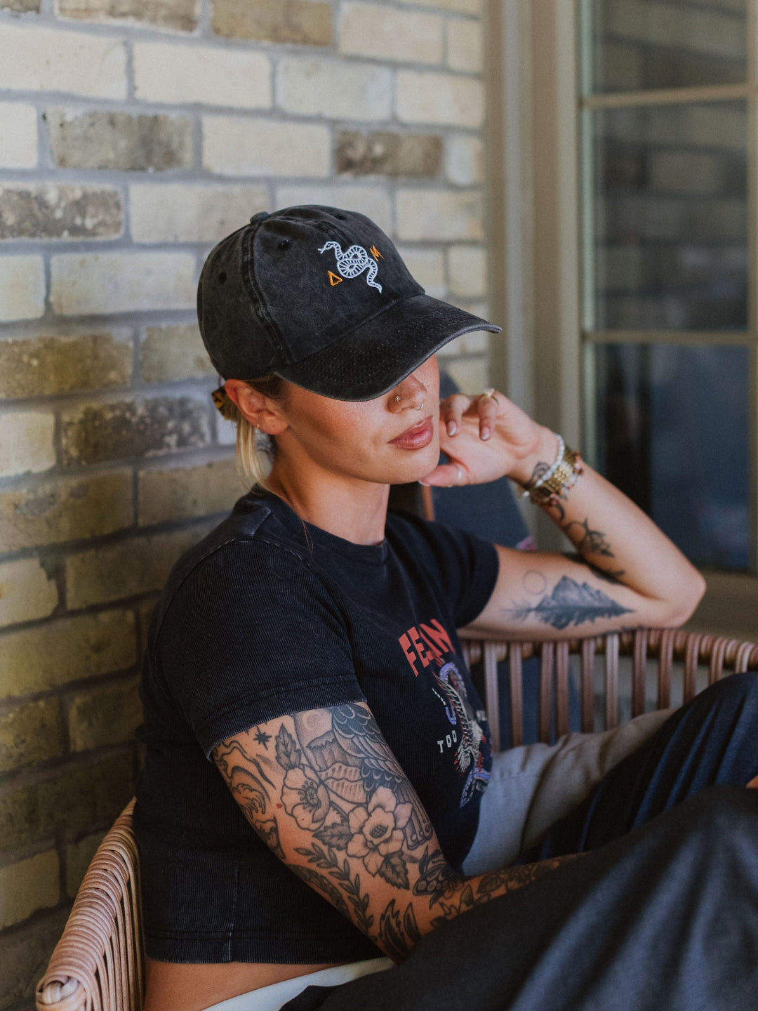 OM Snake Baseball Hat - Octopied Mind