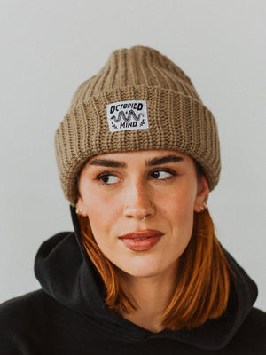 Desert Sand Knit Beanie