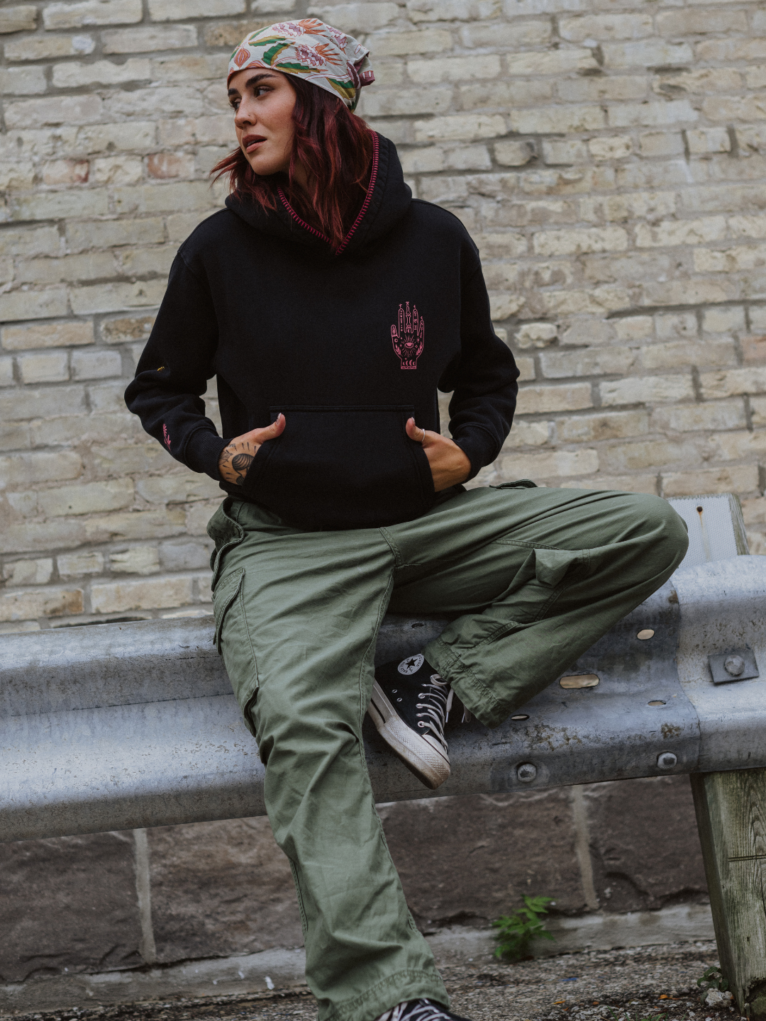 Sweat à capuche Bitchcraft