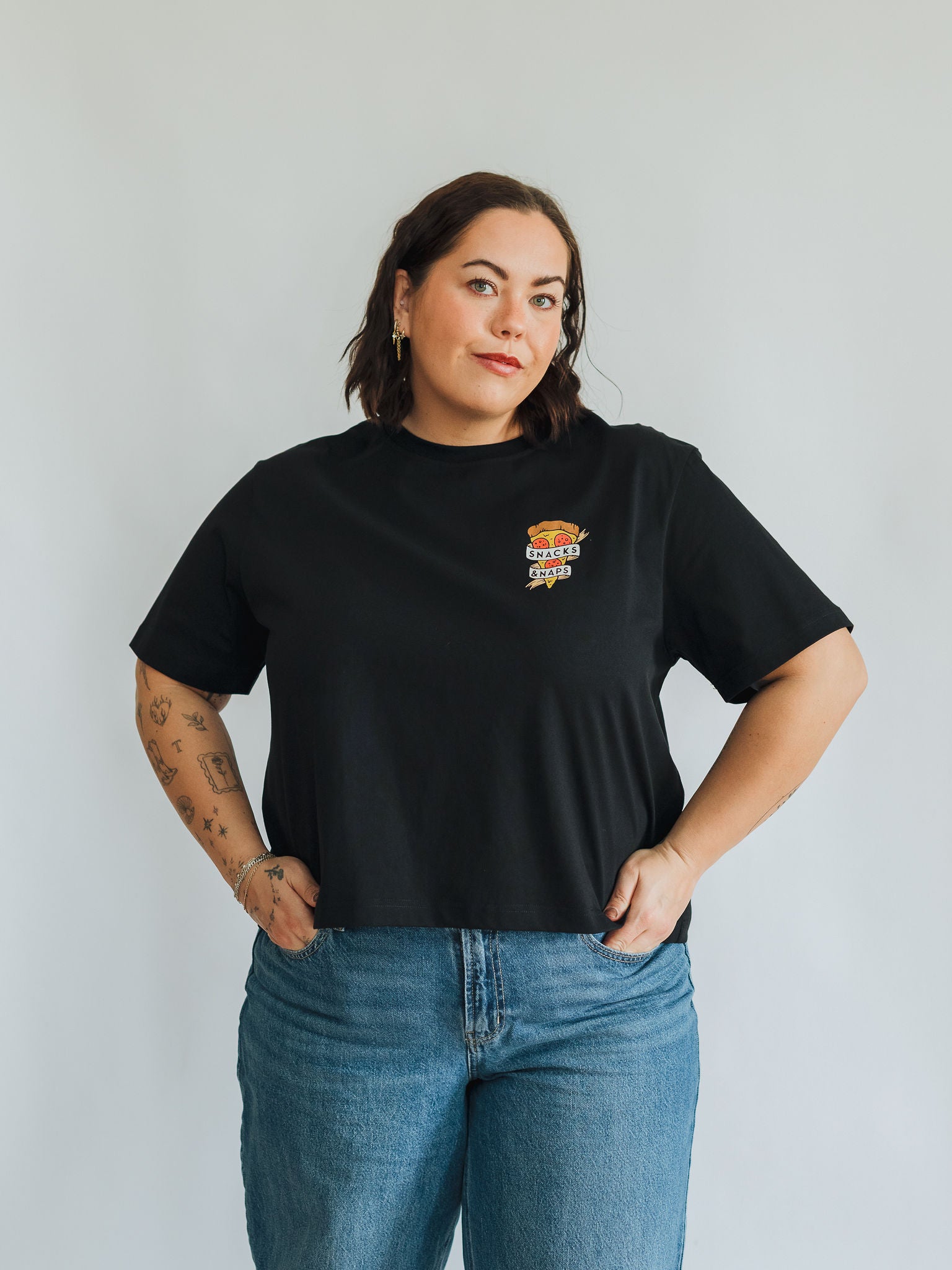 Snacks and Naps T-Shirt | Octopied Mind – Octopied Mind Inc.