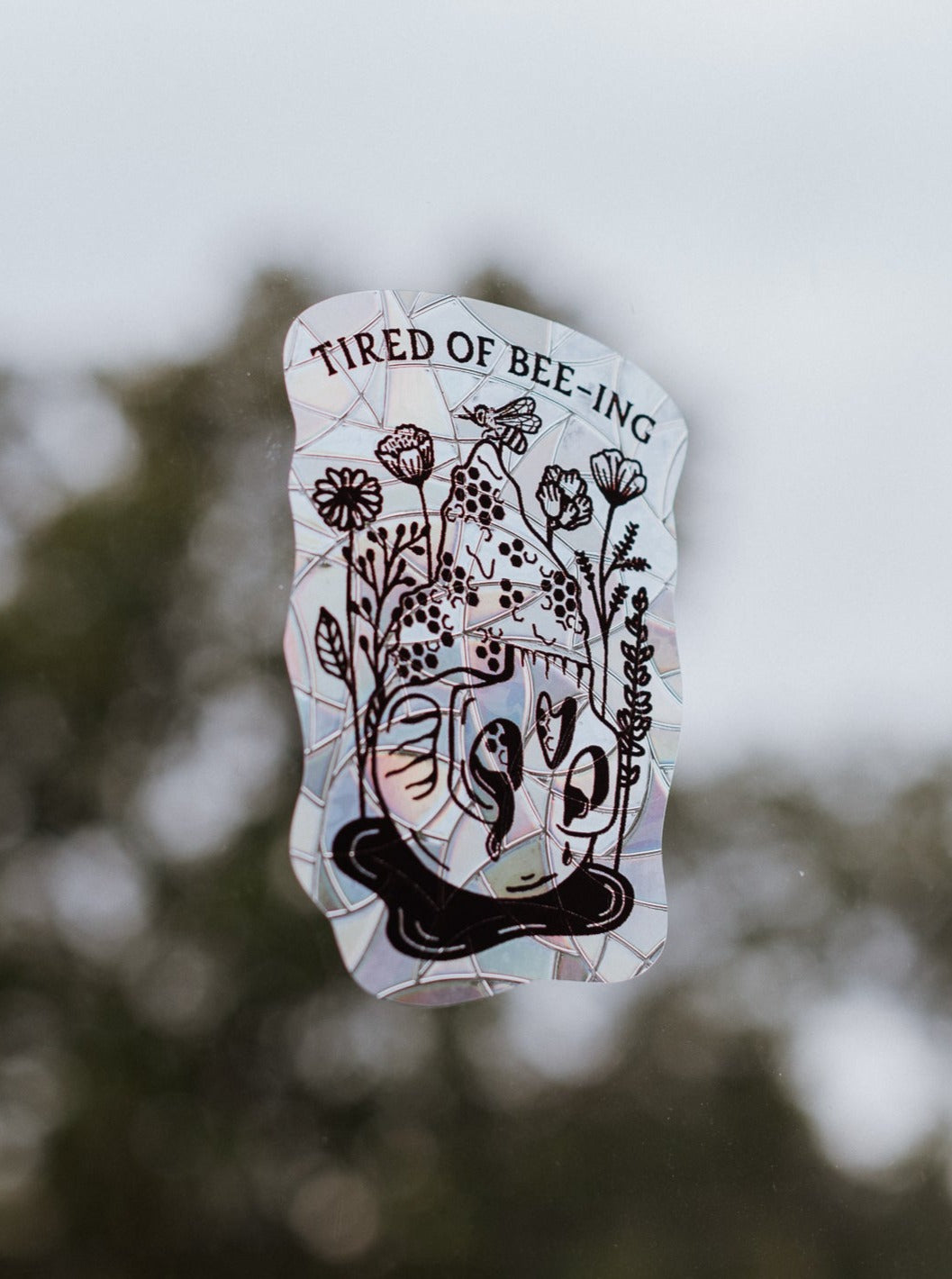 Tired of Beeing Sun Catcher - Octopied Mind