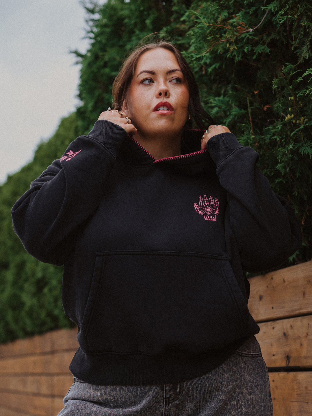 Sweat à capuche Bitchcraft