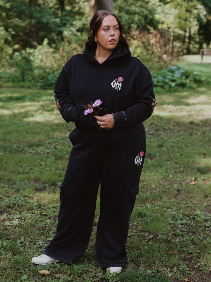 Smell the Flowers Cargo Sweatpants