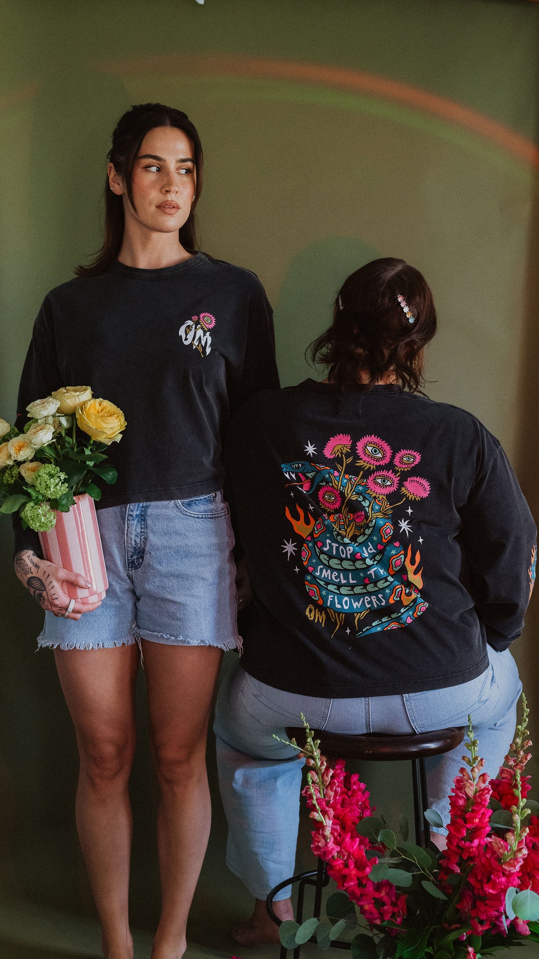 Smell The Flowers Long Sleeve