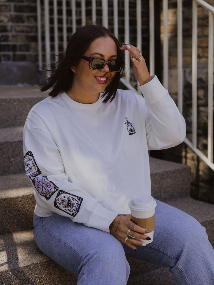 T-shirt à manches longues « Girls Will Be Girls »