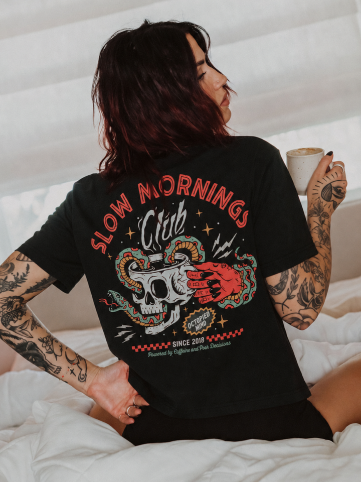T-shirt "Club des matins calmes"
