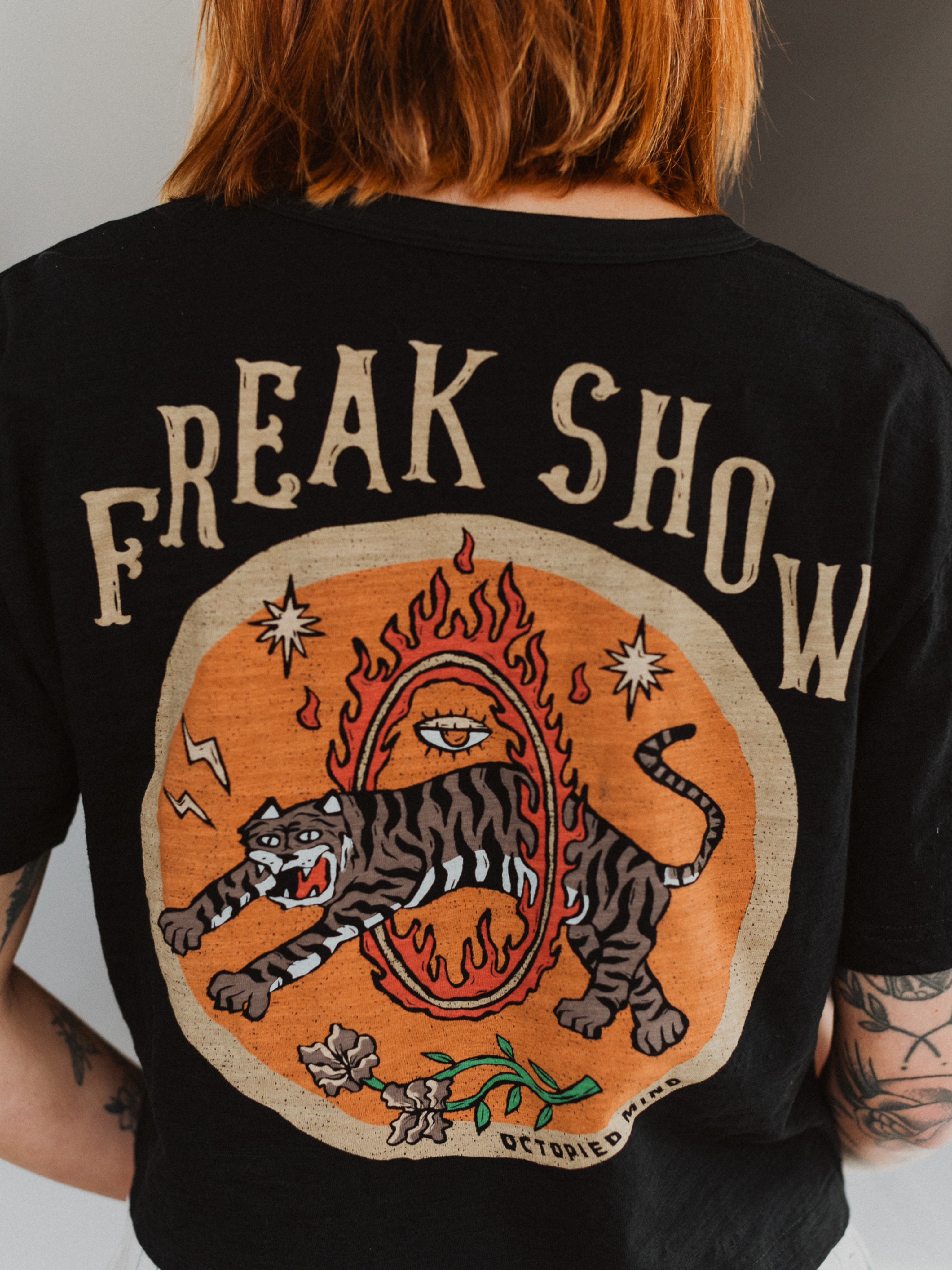 Freak Show Slub Cotton T-Shirt