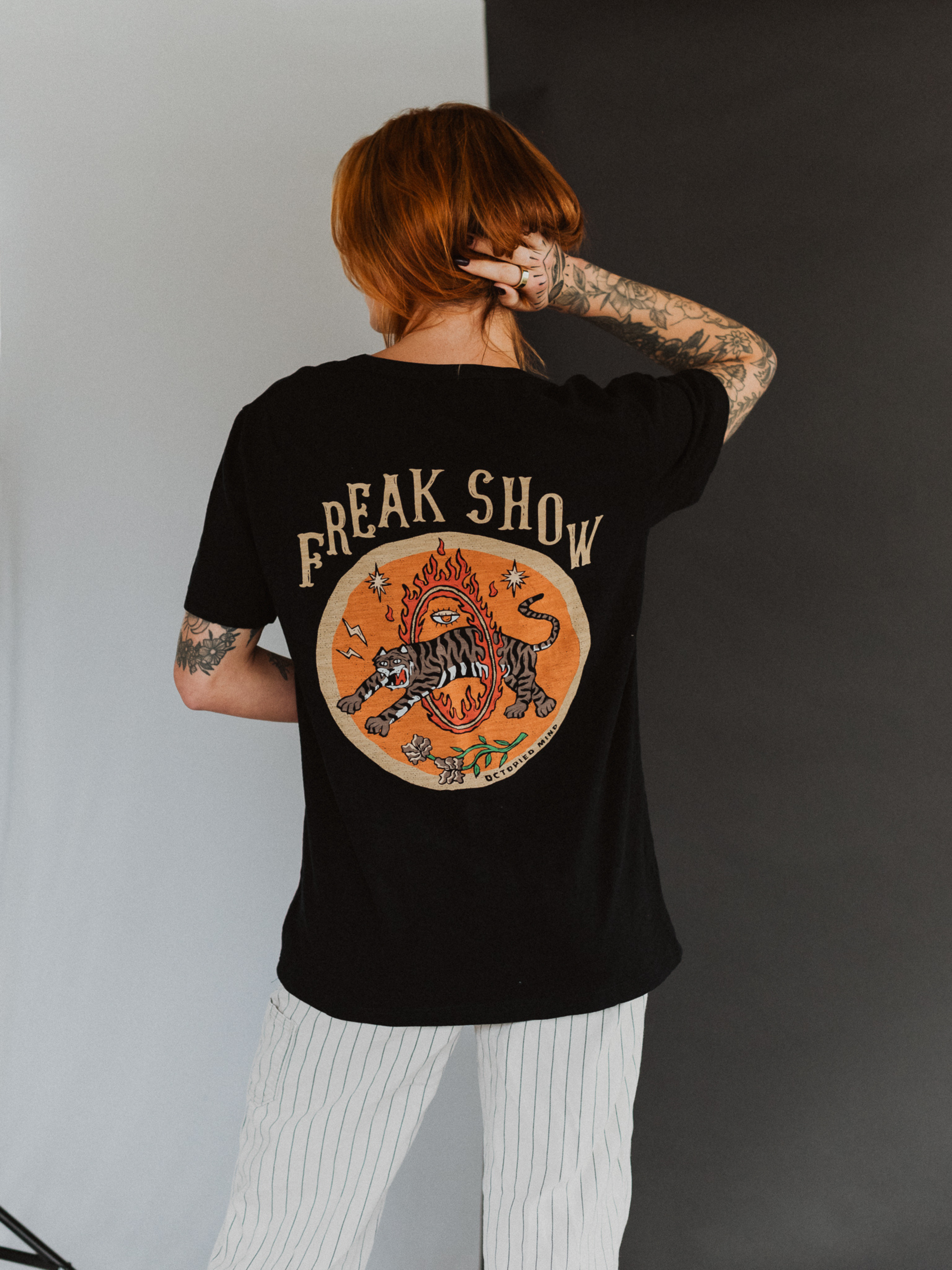 Freak Show Slub Cotton T-Shirt