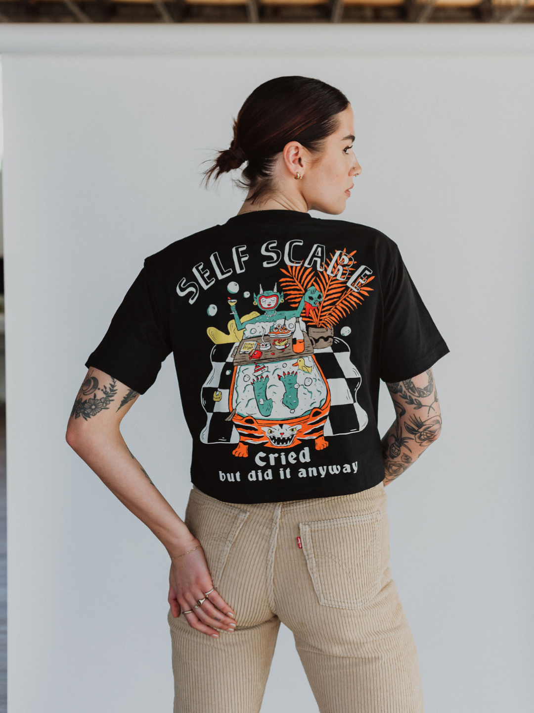 Self Scare T-Shirt - Octopied Mind