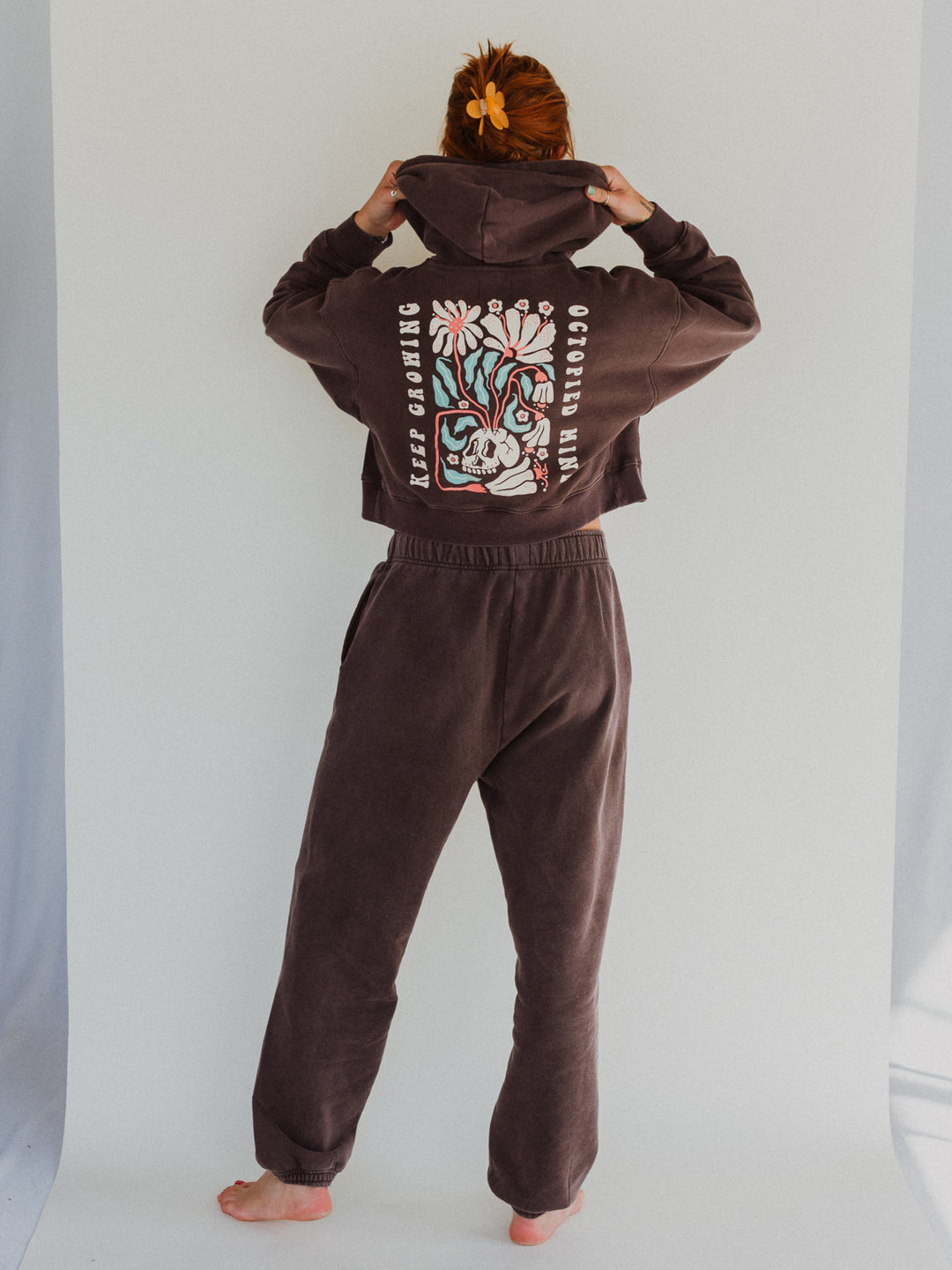 Keep Growing Zip Hoodie - Octopied Mind