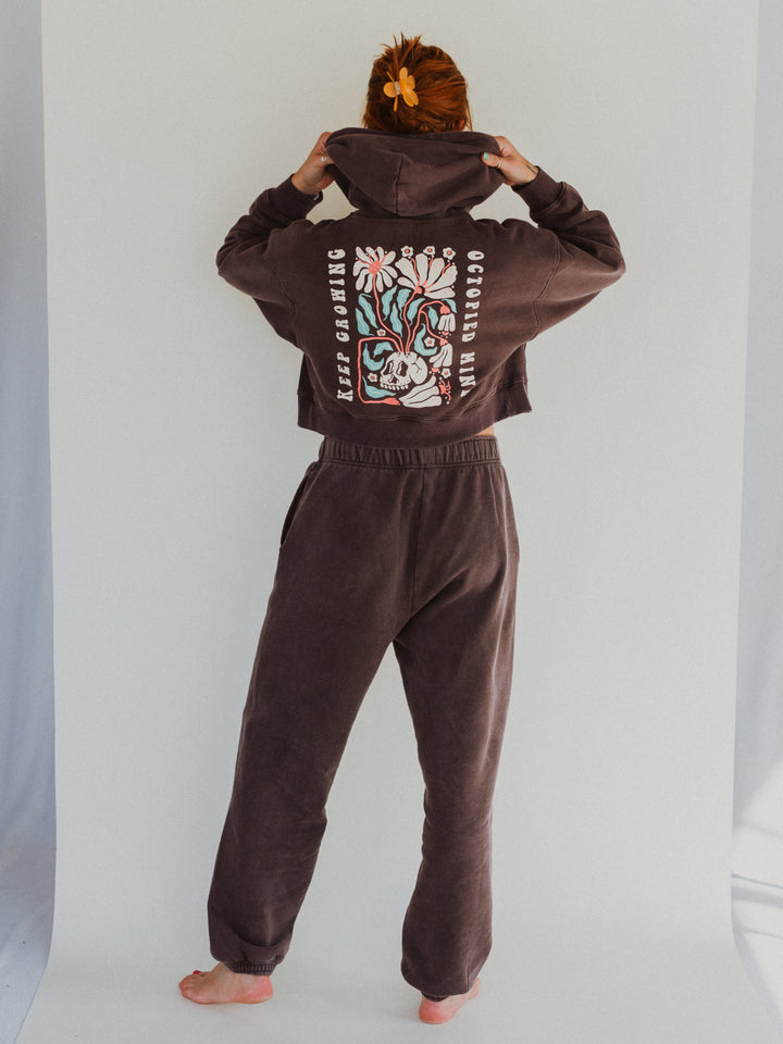 Keep Growing Zip Hoodie - Octopied Mind