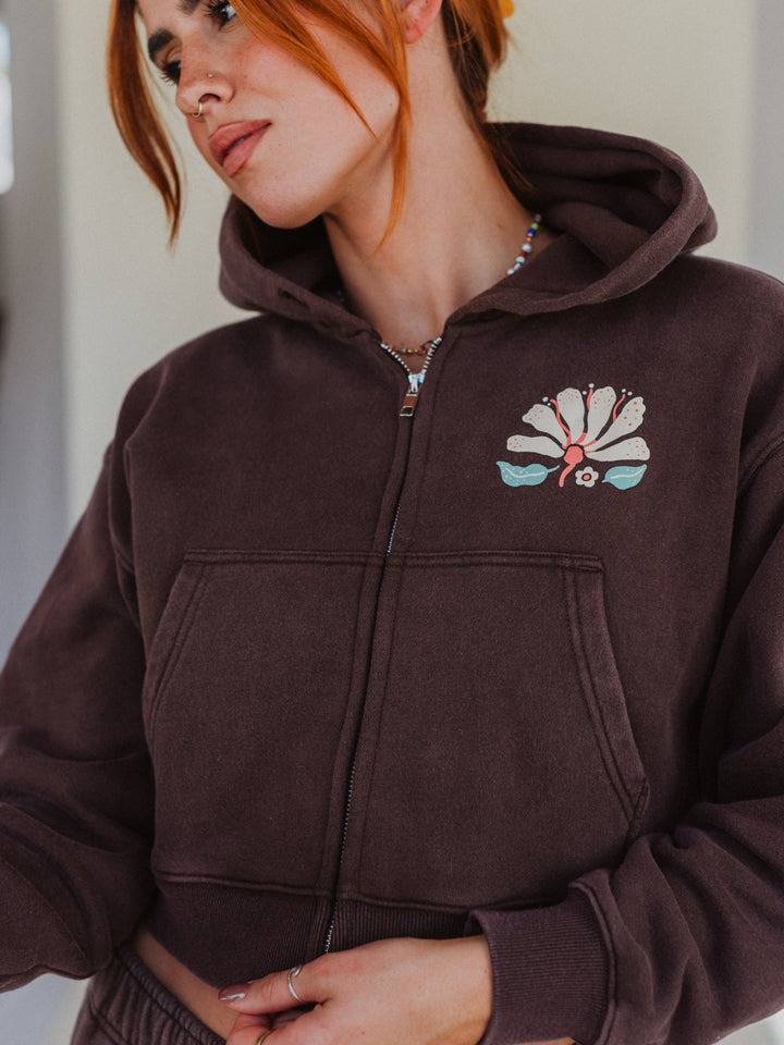 Keep Growing Zip Hoodie - Octopied Mind